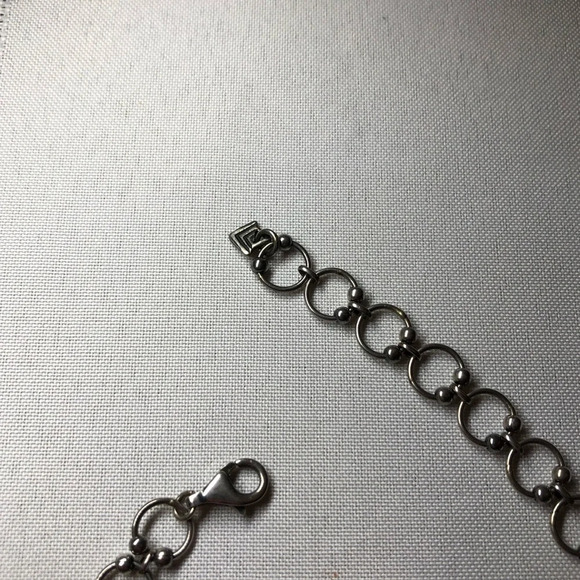 Silpada Three Strand Cascading Pendant Necklace Sterling Silver - Picture 3 of 8